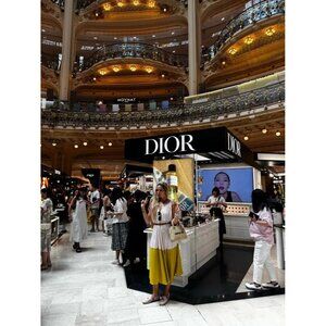 Tome Watercolor Pleated Two-Tier Dress Size S Flawed — See Details